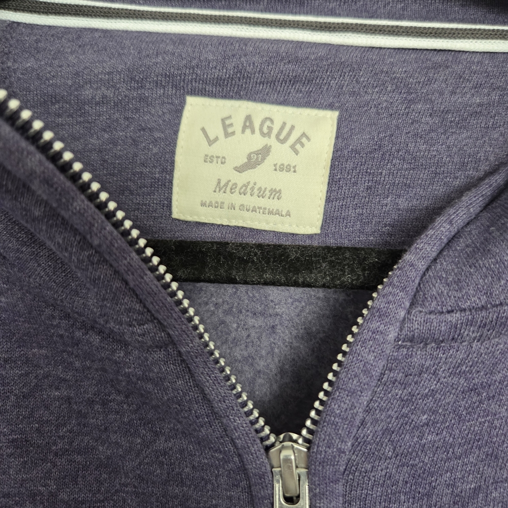 NYU Tisch Purple Quarter-Zip Sweatshirt - Picture 2 of 3